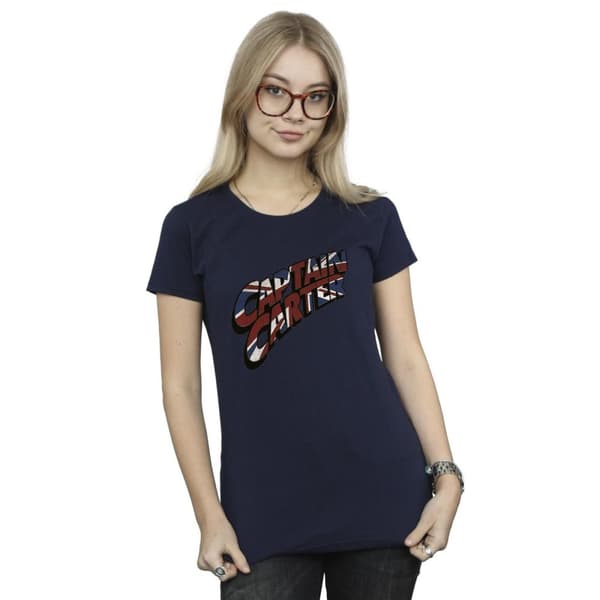 Marvel Womens/Ladies What If Captain Carter Cotton T-Shirt