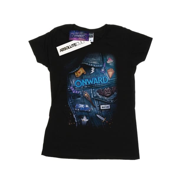 Disney Womens/Ladies Onward Jacket Detail Cotton T-Shirt