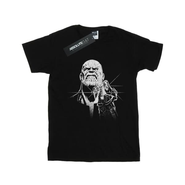 Marvel Avengers Infinity War Fierce Thanos bomulls-T-shirt för flickor