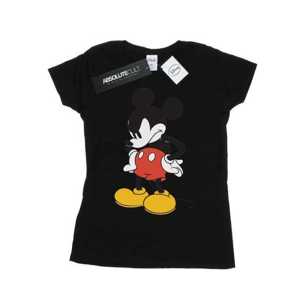 Disney Dam/Hand Mickey Mouse Angry Look Down - T-shirt i bomull