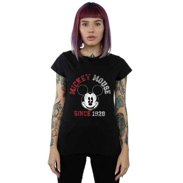 Disney Womens/Ladies Minnie Mouse Since 1928 Cotton T-Shirt