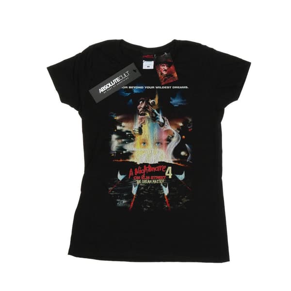 A Nightmare On Elm Street Dam/Tjej - The Dream Master - T-shirt i bomull Black S