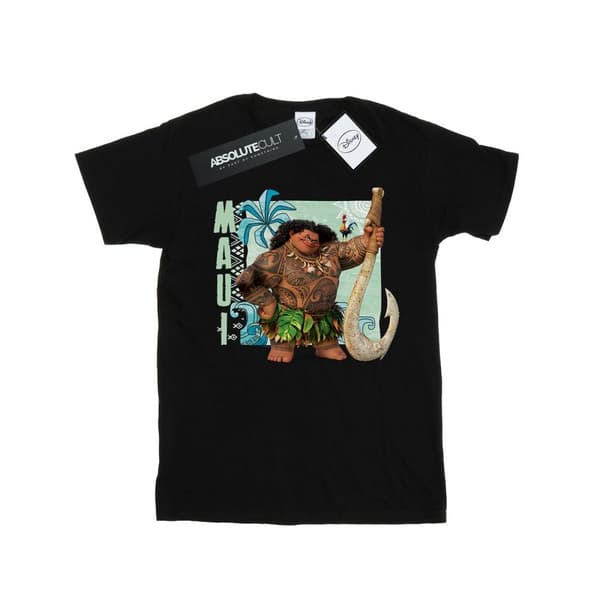 Disney Womens/Ladies Moana Maui Cotton Boyfriend T-Shirt