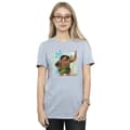 Miniatyrbillede 2 af 3: Disney Womens/Ladies Moana Maui Cotton Boyfriend T-Shirt