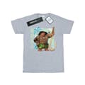 Miniatyrbillede 1 af 3: Disney Womens/Ladies Moana Maui Cotton Boyfriend T-Shirt