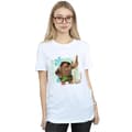 Miniatyrbillede 2 af 3: Disney Womens/Ladies Moana Maui Cotton Boyfriend T-Shirt