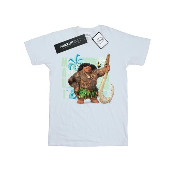 Disney Womens/Ladies Moana Maui Cotton Boyfriend T-Shirt