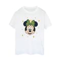 Pikkukuva 1 / 3: Disney Womens/Ladies Minnie Mouse Happy Christmas Cotton Boyfriend T-Shirt