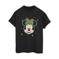Pikkukuva 1 / 3: Disney Womens/Ladies Minnie Mouse Happy Christmas Cotton Boyfriend T-Shirt