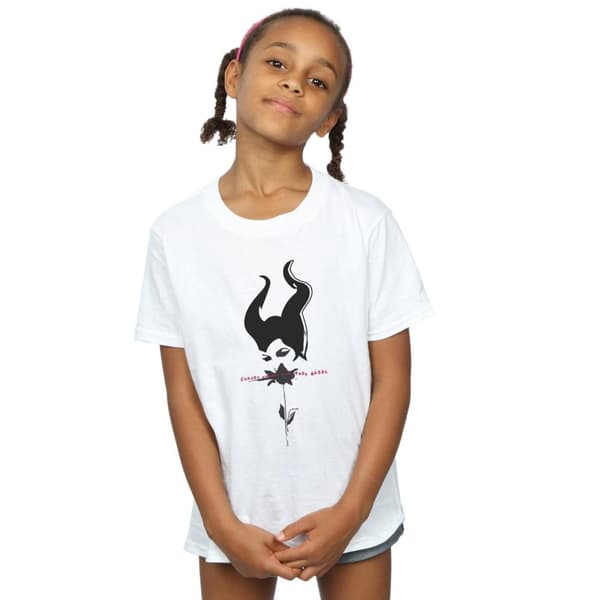 Disney Girls Maleficent Mistress Of Evil Curses Don´t Break Bomulls-T-shirt