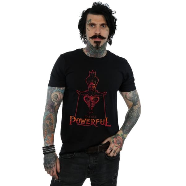 Disney Mens Aladdin Movie Jafar All Powerful T-Shirt