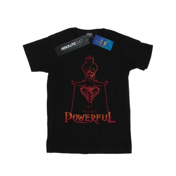 Disney Mens Aladdin Movie Jafar All Powerful T-Shirt