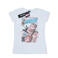 Miniatyrbild 1 av 3: Marvel Dam/Tjej Daredevil Distressed Bullseye Vs Elektra Cover Bomulls-T-shirt