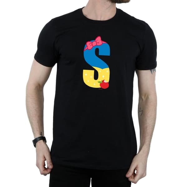 Disney Alphabet S Is For Snow White T-shirt för herrar