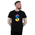 Miniatyrbild 2 av 5: Disney Alphabet S Is For Snow White T-shirt för herrar