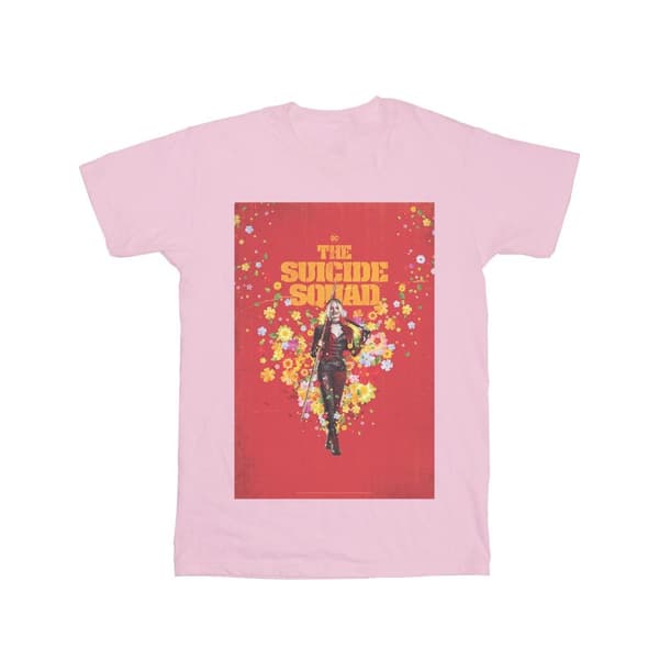 DC Comics Mens The Suicide Squad Harley Quinn Poster T-Shirt