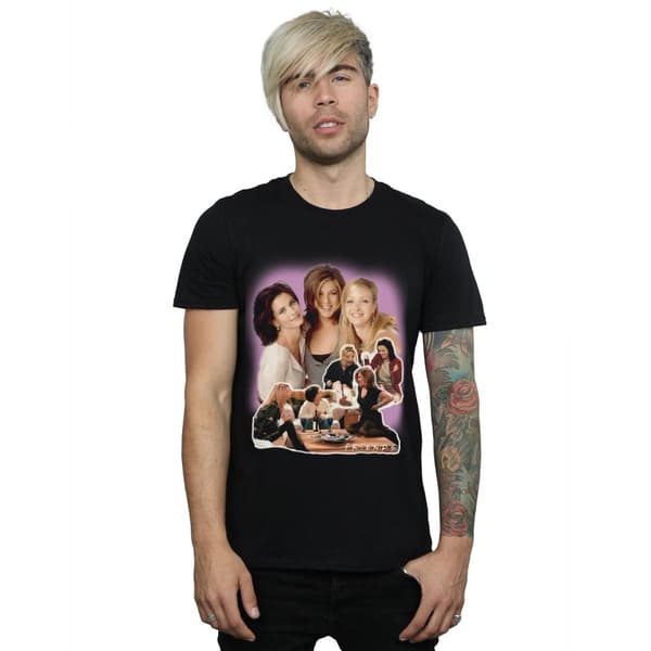 Friends Mens Girls Collage T-Shirt