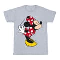 Miniatyrbillede 1 af 5: Disney Girls Minnie Mouse Split Kiss Cotton T-Shirt