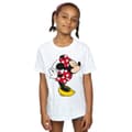Miniatyrbillede 3 af 5: Disney Girls Minnie Mouse Split Kiss Cotton T-Shirt