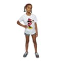 Miniatyrbillede 5 af 5: Disney Girls Minnie Mouse Split Kiss Cotton T-Shirt