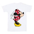 Miniatyrbillede 1 af 5: Disney Girls Minnie Mouse Split Kiss Cotton T-Shirt