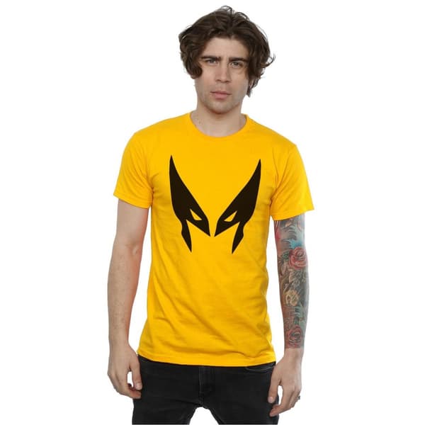 Marvel Mens X-Men Wolverine Mask T-Shirt
