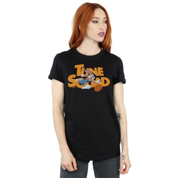 Space Jam: A New Legacy Womens/Ladies Tune Squad Bugs Bunny Cotton Boyfriend T-Shirt