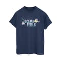 Miniatyrbild 1 av 4: Disney Dam/Tjej Den lilla sjöjungfrun Ocean Boyfriend T-shirt i bomull