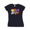 Miniatyrbild 1 av 3: Marvel Dam/Tjej Spidey And His Amazing Friends Faces T-shirt i bomull