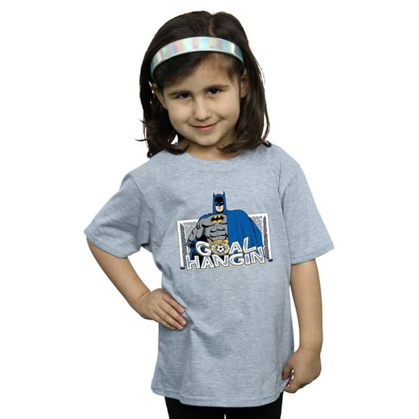DC Comics Girls Batman Football Goal Hangin´ Cotton T-Shirt