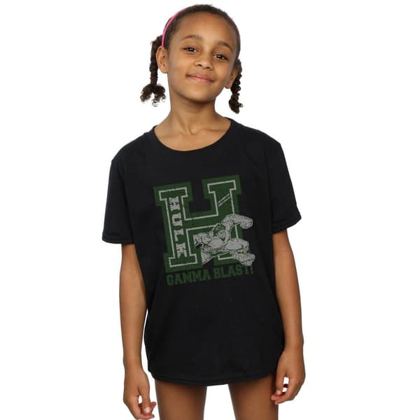 Marvel Hulken Gamma Blast T-shirt i bomull för flickor