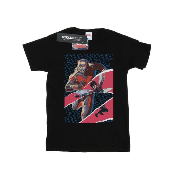 Marvel Mens Avengers Ant-Man And The Wasp Collage T-Shirt Black S