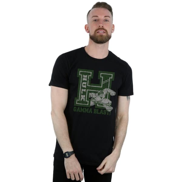Marvel Mens Hulk Gamma Blast T-shirt