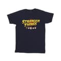 Miniatyrbild 1 av 3: Netflix Stranger Things - T-shirt i bomull med seriefigurer för tjejer