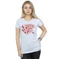 Miniatyrbild 2 av 3: DC Comics Dam/Tjej Supergirl Retro Logo Bomulls-T-shirt