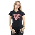 Miniatyrbild 2 av 3: DC Comics Dam/Tjej Supergirl Retro Logo Bomulls-T-shirt