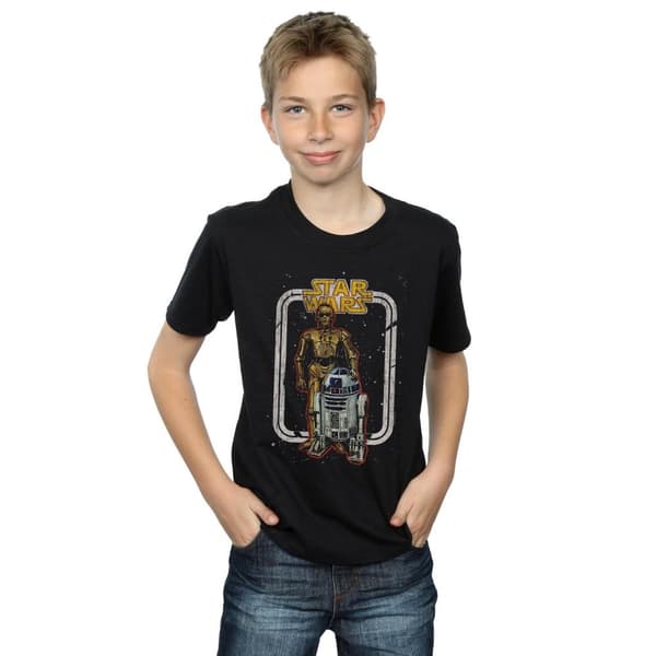 Star Wars Boys R2-D2 And C-3PO Vintage T-Shirt