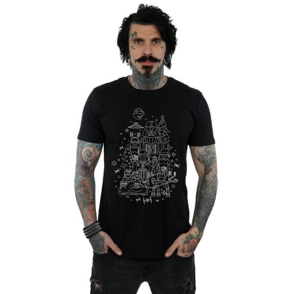 Star Wars Mens Empire Christmas T-Shirt