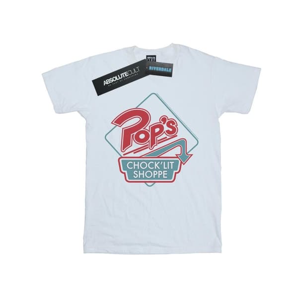 Riverdale Womens/Ladies Pops Retro Shoppe Cotton Boyfriend T-Shirt