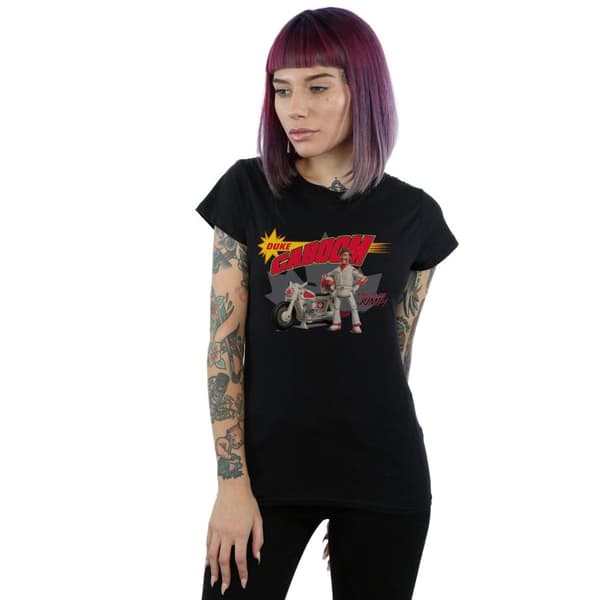 Disney Womens/Ladies Toy Story 4 Duke Caboom King Of The Jump Cotton T-Shirt