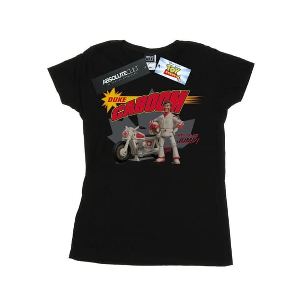 Disney Womens/Ladies Toy Story 4 Duke Caboom King Of The Jump Cotton T-Shirt