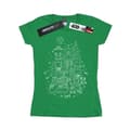 Pikkukuva 1 / 3: Star Wars Womens/Ladies Empire Christmas Cotton T-Shirt