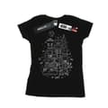Pikkukuva 1 / 3: Star Wars Womens/Ladies Empire Christmas Cotton T-Shirt