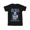 Miniatyrbild 1 av 3: Star Wars Mandalorian Best Dad T-shirt i bomull för flickor