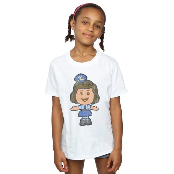 Disney T-shirt i bomull för flickor Toy Story 4 Classic Giggle McDimples