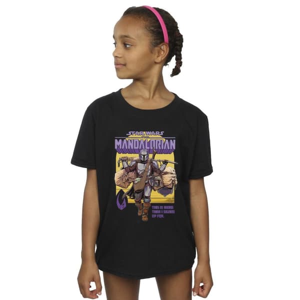 Star Wars Girls The Mandalorian More Than I Signed Up For Cotton T-Shirt