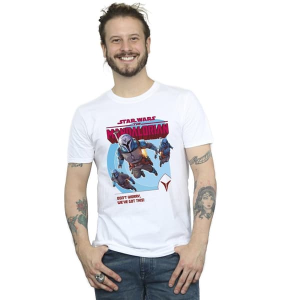 Star Wars Mens The Mandalorian We´ve Got This T-Shirt