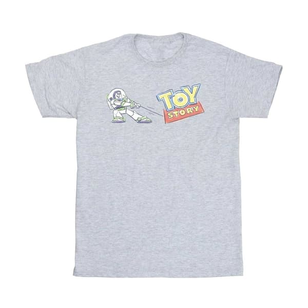 Disney Pojkar Toy Story Buzz Pulling Logo T-shirt