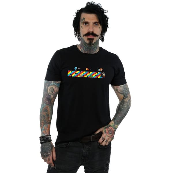 Marvel Kawaii Marvel Stripes T-shirt för herrar