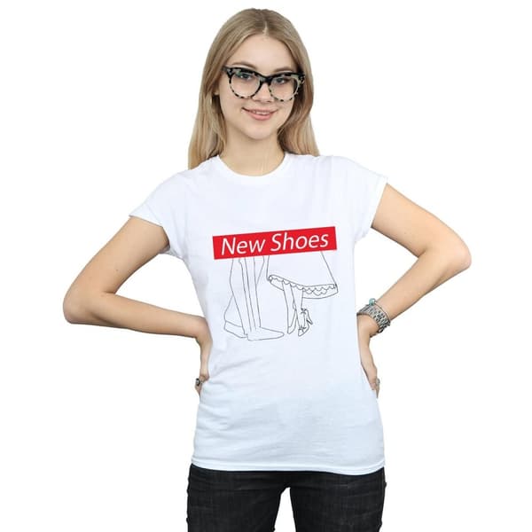 Disney Princess Dam/Tjej Cinderella Nya Skor T-shirt i bomull